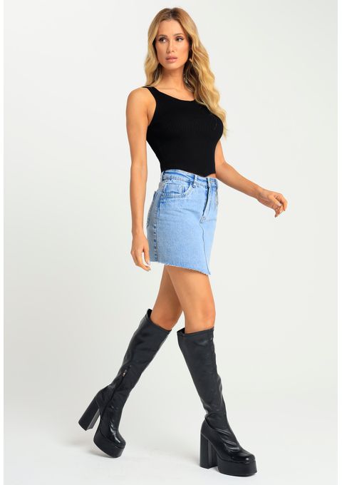 Saia Amanda Com Medalha Bana Bana