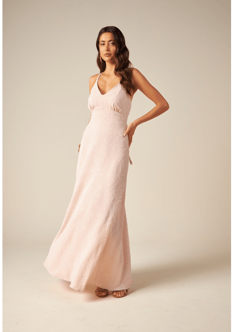 Vestido Longo Liso Bana Bana