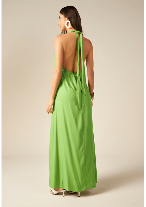 Vestido Longo Frente Única Bana Bana