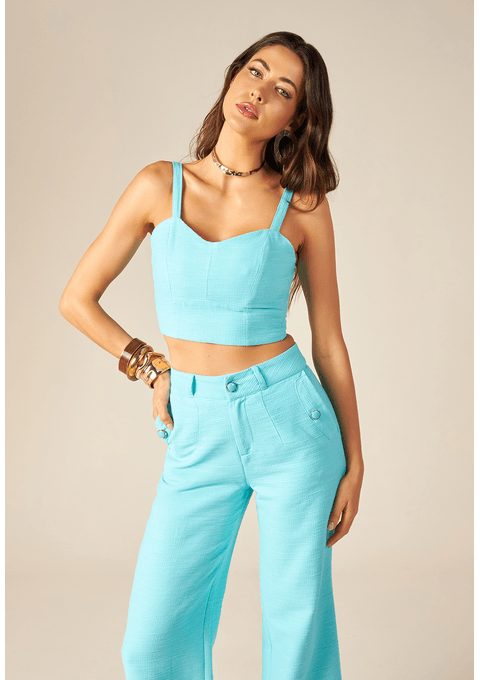 Cropped Liso Bana Bana