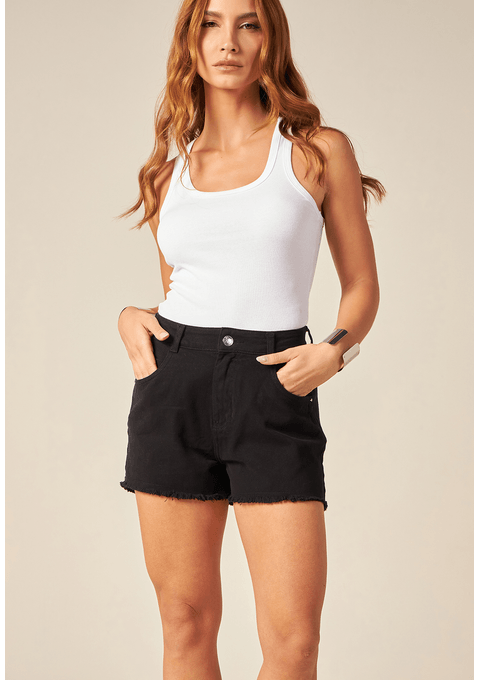 Shorts Amanda Hibrido Basic Bana Bana