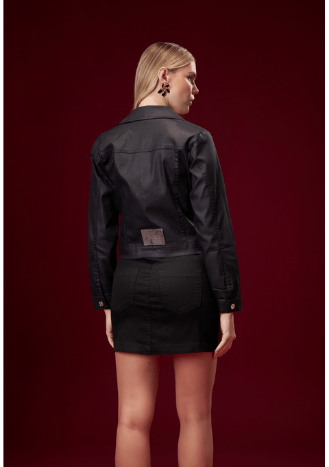 Jaqueta Trucker Resinada