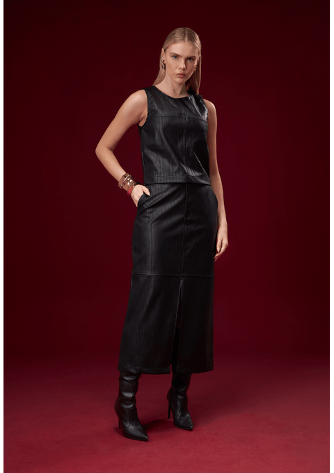 Regata PU Texturizado