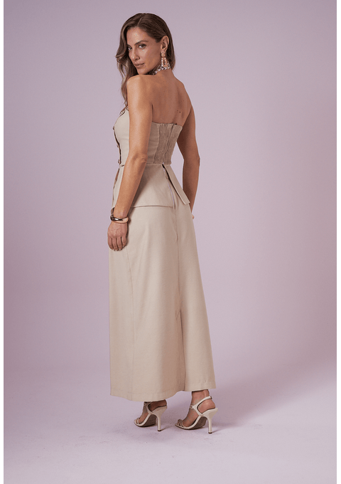 Saia Longa Cintura Alta