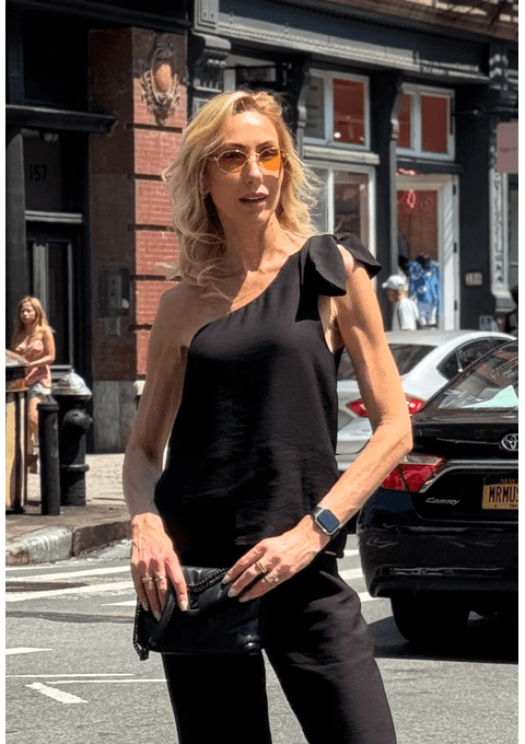 Blusa Lisa um Ombro Só