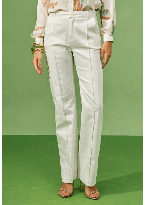 Calça New Wide com Bolso Faca