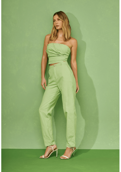 Calça Básica Cintura Alta