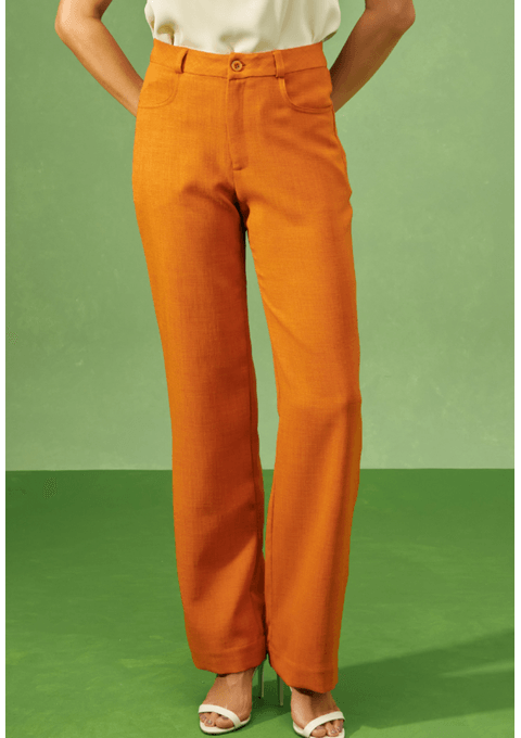 Calça Wide Plano Alfaiataria