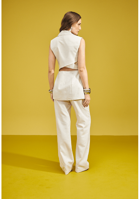 Calça Alfaiataria Liso