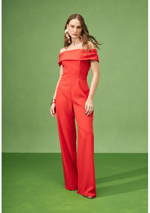 Macacão Ombro a Ombro