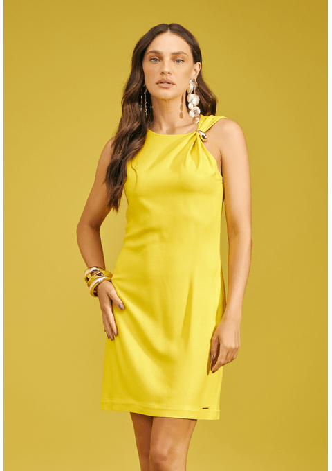 Vestido Curto Alfaiataria