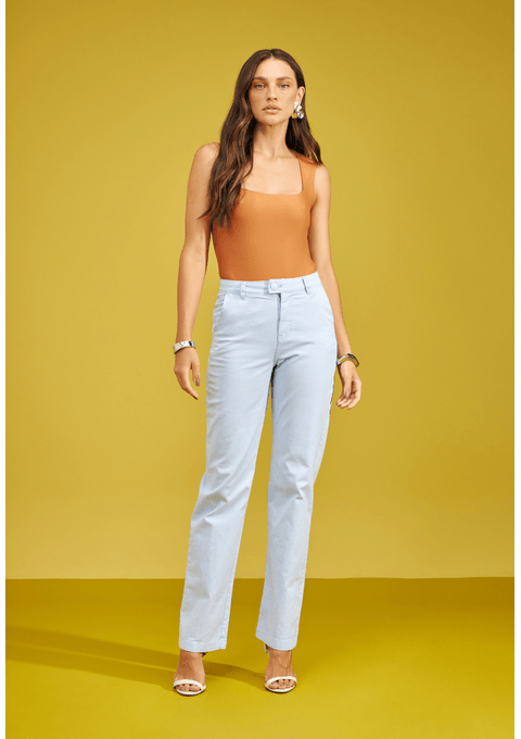 Calça Jeans New Wide Leg Collor