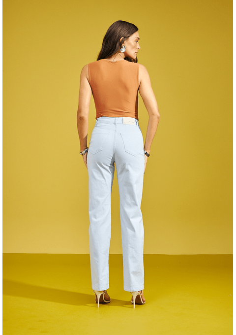 Calça Jeans New Wide Leg Collor