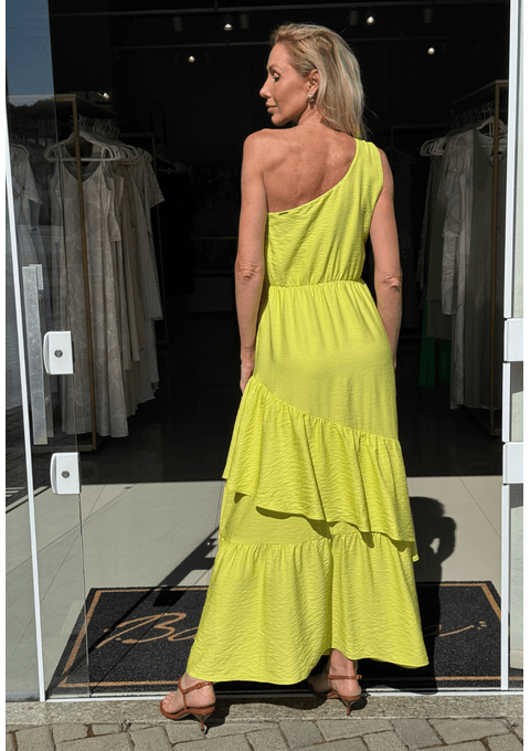 Vestido Longo Liso Bana Bana