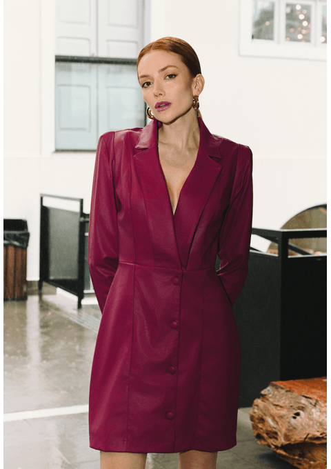 Vestido Curto PU