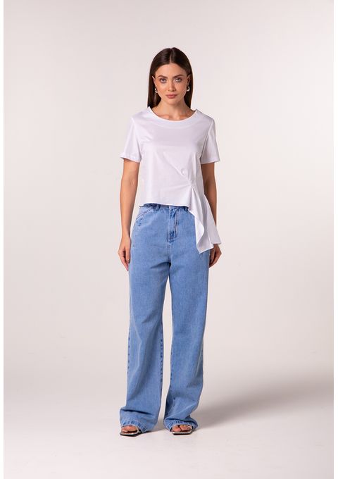 Camiseta Plano com Ponta