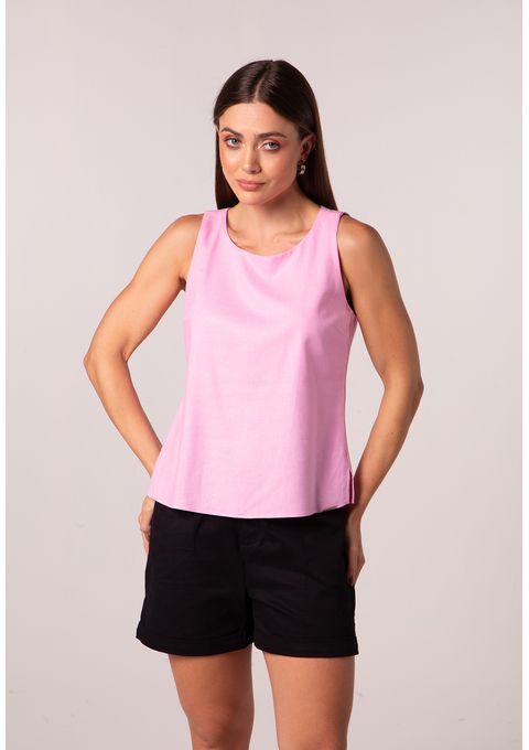 Regata Alça Larga Lisa