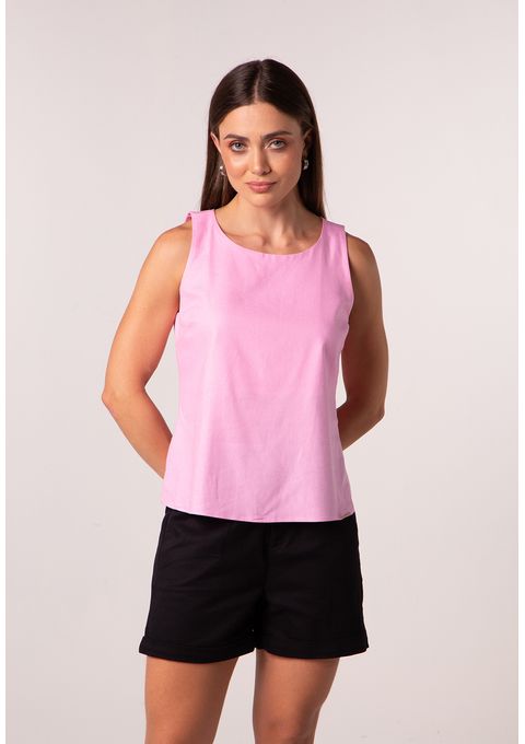 Regata Alça Larga Lisa