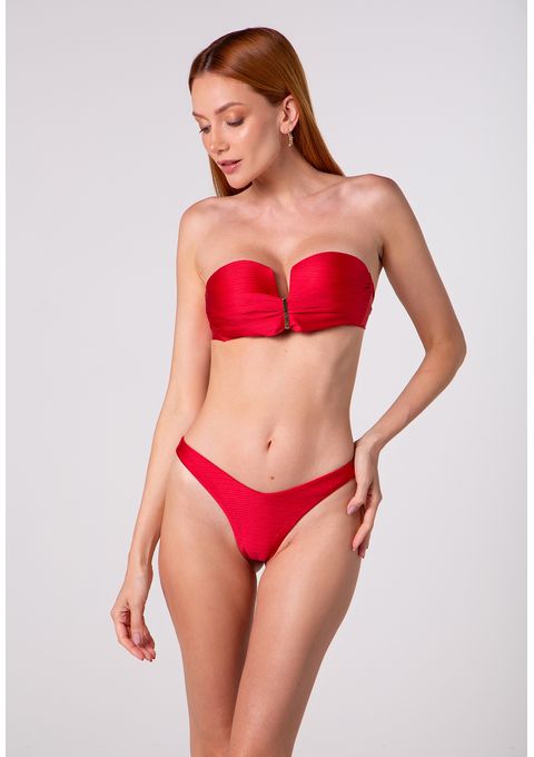 Biquíni Tomara Que Caia Com Detalhe Central