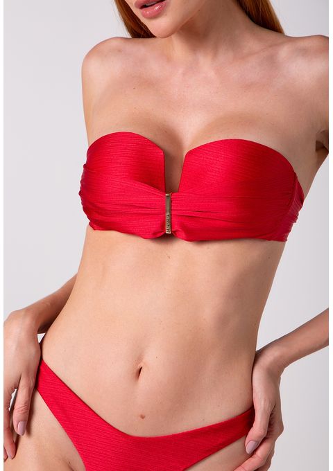 Biquíni Tomara Que Caia Com Detalhe Central