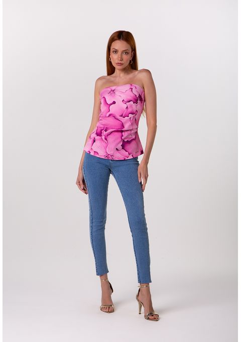 Cropped Estampado Bana Bana