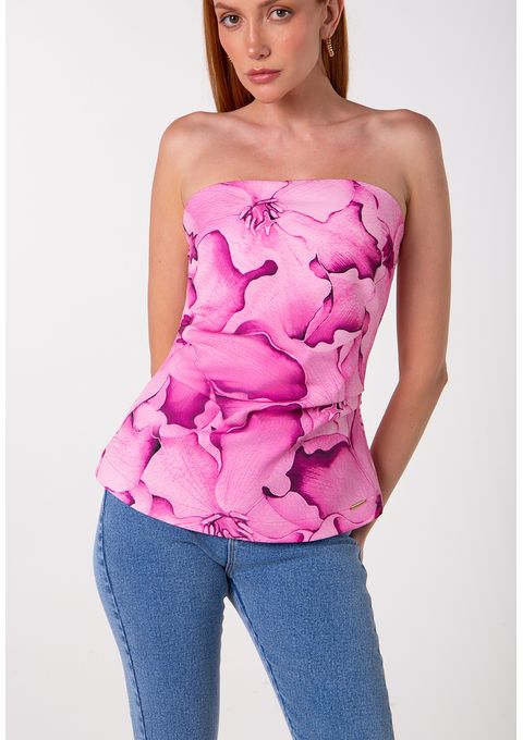 Cropped Estampado Bana Bana