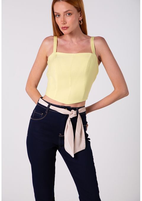 Calça Megan Skinny com Lenço