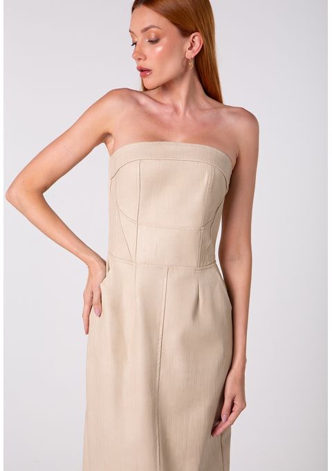 Vestido Midi Tomara que Caia