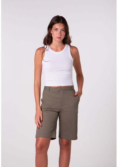 Bermuda Clochard com Cinto