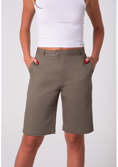 Bermuda Clochard com Cinto