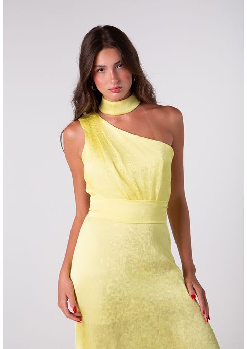 Vestido Longo Liso Bana Bana