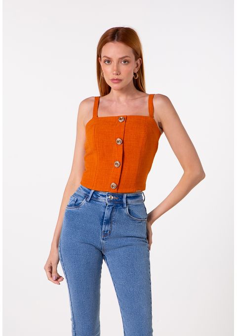 Cropped Liso Bana Bana