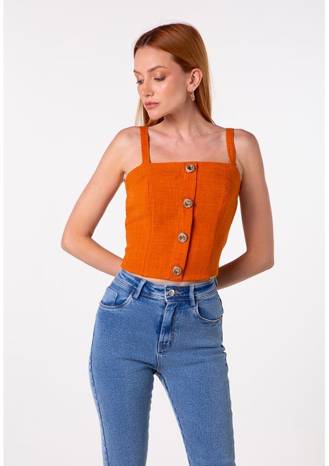 Cropped Liso Bana Bana