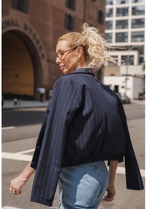 Jaqueta Risca de Giz